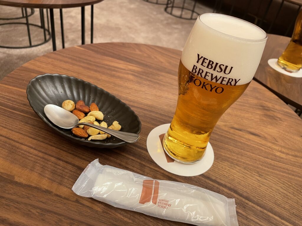 エビスブルワリー東京　出来立てビール