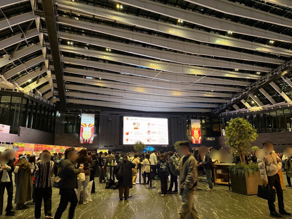 ベルギービールウイークエンド 会場の雰囲気